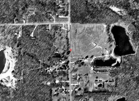 Seaway Drive-In Theatre - Aerial Photo - Photo From Terraserver (newer photo)